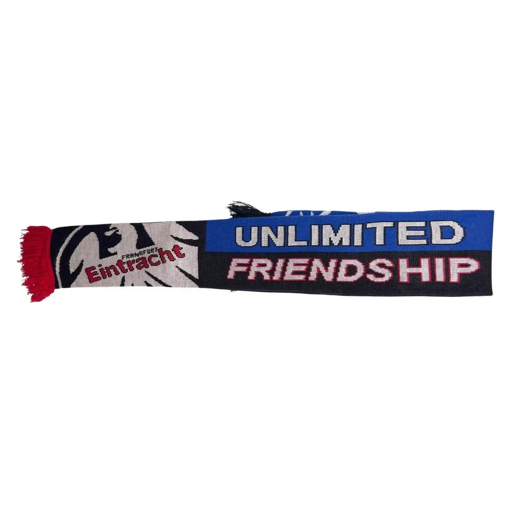 Frankfurt Eintracht Scarf Unlimited Friendship‎ Soccer Football Fan Germany 1276